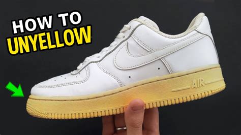 how to clean yellowing rubber.